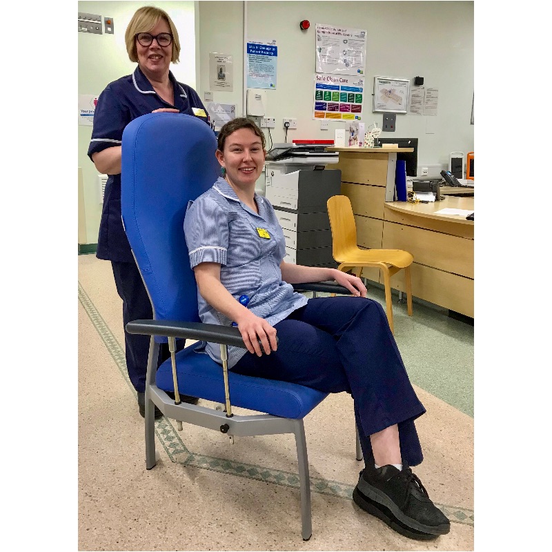 New Patient Chair for Coronary Care Unit - QEQM League of Friends