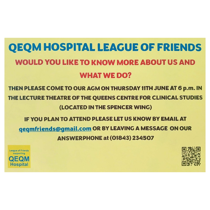 Annual General Meeting - QEQM League of Friends