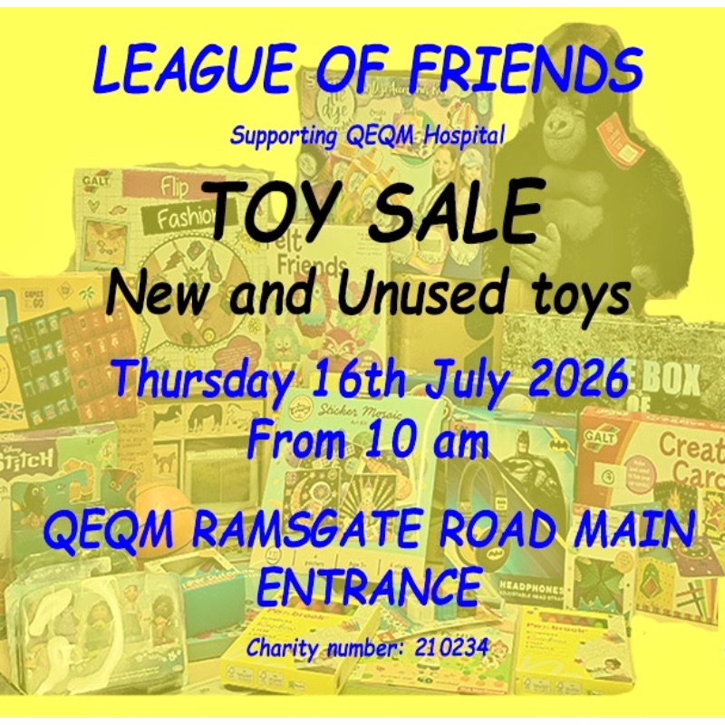 Toy Sale - QEQM League of Friends