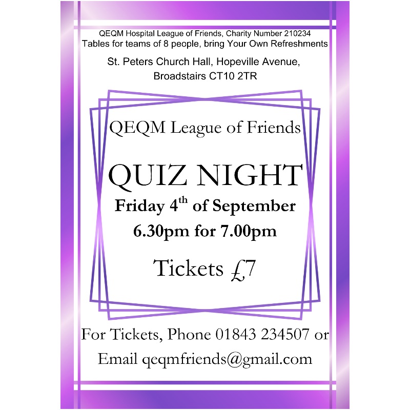 Quiz Night - QEQM League of Friends