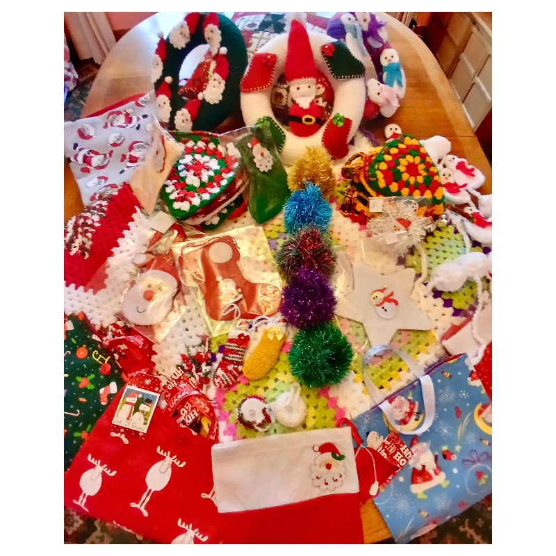 Christmas Sale Day in the QEQM Hospital - Outside the Restaurant - QEQM League of Friends