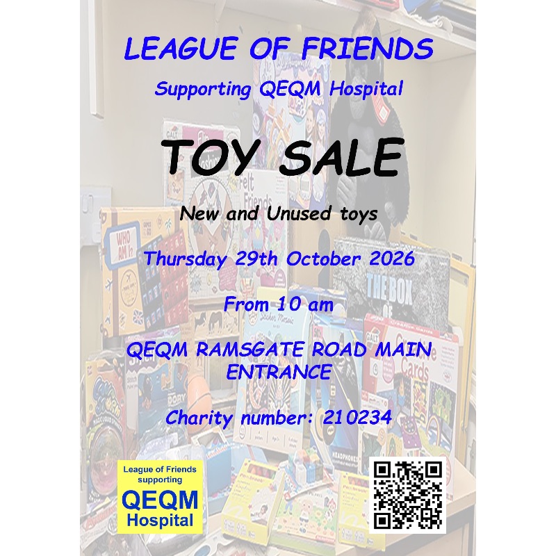 Toy Sale - QEQM League of Friends