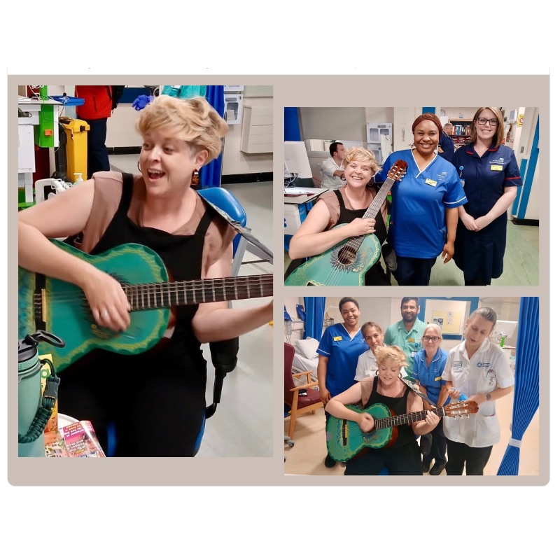 Musical Walkabouts Prompted by a Donation - QEQM League of Friends